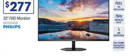 Officeworks PHILIPS 32" FHD Monitor offer