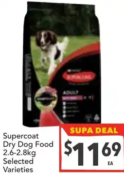 Supa Valu Purina Supercoat Dry Dog Food offer