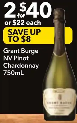 Supa Valu Grant Burge NV Pinot Chardonnay offer