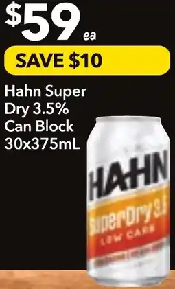 Supa Valu Hahn Super Dry Can Block offer