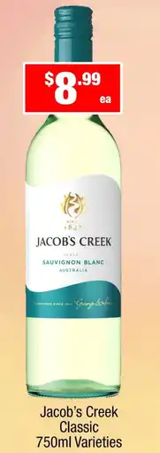 Liquor Stax Jacob's Creek Classic offer
