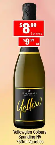 Liquor Stax Yellowglen Colours Sparkling NV offer
