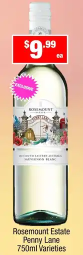 Liquor Stax Rosemount Estate Penny Lane offer