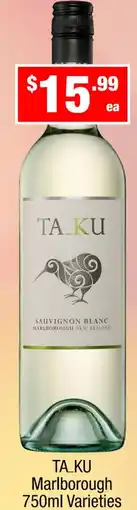 Liquor Stax Ta_ku marlborough offer