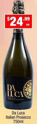 Liquor Stax Da Luca Italian Prosecco offer