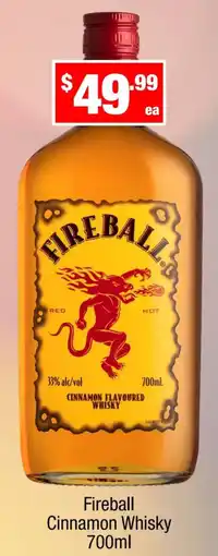 Liquor Stax Fireball Cinnamon Whisky offer