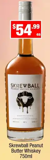Liquor Stax Skrewball Peanut Butter Whiskey offer