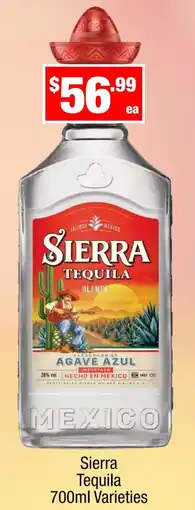 Liquor Stax Sierra Tequila Varieties offer
