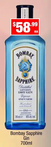 Liquor Stax Bombay Sapphire Gin offer
