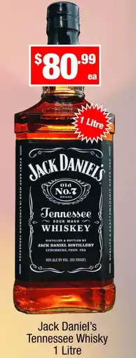 Liquor Stax Jack Daniel's Tennessee Whisky offer