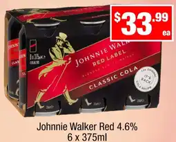 Liquor Stax Johnnie Walker Red offer