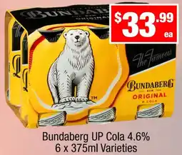 Liquor Stax Bundaberg UP Cola offer