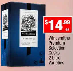 Liquor Stax Winesmiths Premium Selection Casks offer