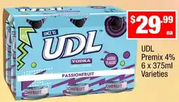 Liquor Stax UDL Premix offer
