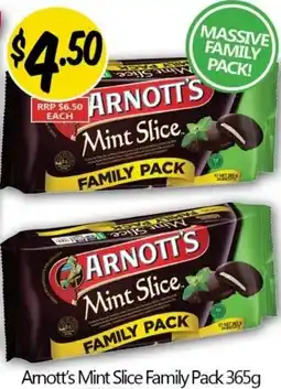 Not Quite Right Amott's Mint Slice Family Pack offer