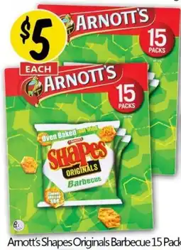 Not Quite Right Amott's Shapes Originals Barbecue offer