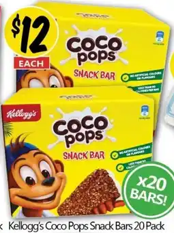 Not Quite Right kellogg's coco pops snack bars offer