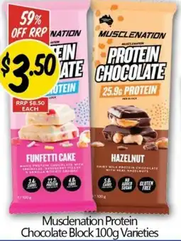 Not Quite Right Musdenation protein chocolate block varieties offer