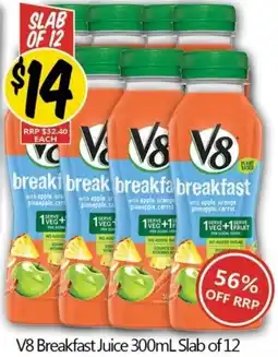 Not Quite Right V8 Breakfast Juice offer