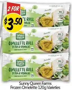 Not Quite Right Sunny Queen Farms Frozen Omelette offer