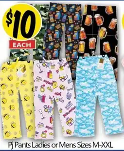 Not Quite Right Pj Pants Ladies or Mens offer