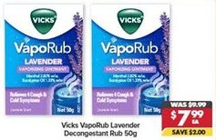 Pharmacy4Less Vicks VapoRub Lavender Decongestant Rub offer