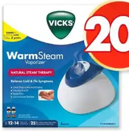 Pharmacy4Less Vicks Warm Steam Vaporizer offer