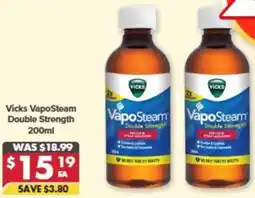 Pharmacy4Less Vicks VapoSteam Double Strength offer