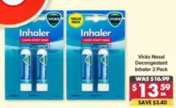 Pharmacy4Less Vicks Nasal Decongestant Inhaler offer