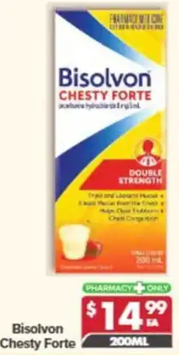 Pharmacy4Less Bisolvon Chesty Forte offer