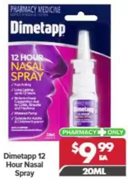 Pharmacy4Less Dimetapp 12 Hour Nasal Spray offer