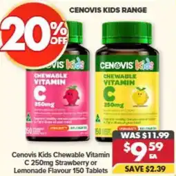 Pharmacy4Less Cenovis Kids Chewable Vitamin offer
