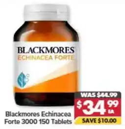 Pharmacy4Less Blackmores Echinacea Forte 3000 offer