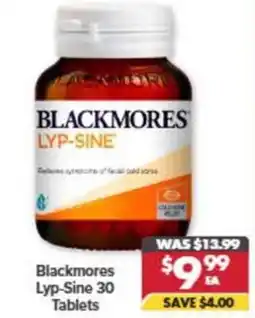Pharmacy4Less Blackmores Lyp-Sine offer