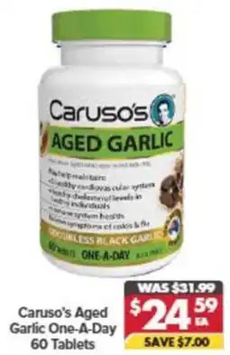 Pharmacy4Less Caruso's Aged Garlic One A Day offer