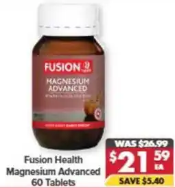 Pharmacy4Less Fusion Health Magnesium Advanced offer