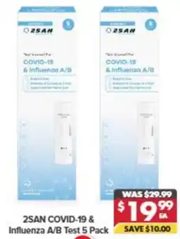 Pharmacy4Less 2SAN COVID-19 & Influenza A/B Test offer