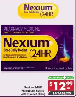 Pharmacy4Less Nexium 24HR Heartburn & Acid Reflux Relief offer