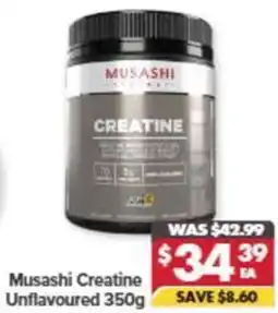 Pharmacy4Less Musashi Creatine Unflavoured offer