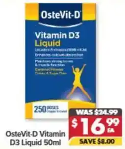 Pharmacy4Less OsteVit-D Vitamin D3 Liquid offer