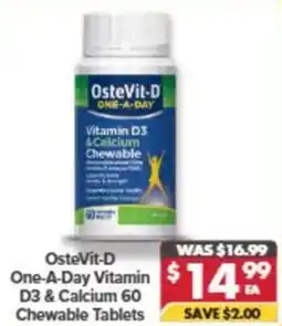 Pharmacy4Less OsteVit-D One-A-Day Vitamin offer