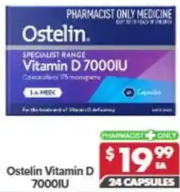 Pharmacy4Less Ostelin Vitamin D 7000IU offer