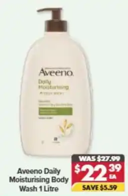 Pharmacy4Less Aveeno Daily Moisturising Body Wash offer