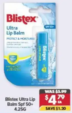 Pharmacy4Less Blistex Ultra Lip Balm Spf 50 offer
