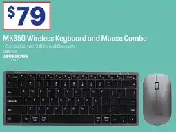 Officeworks MK350 Wireless Keyboard and Mouse Combo offer