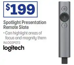 Officeworks Spotlight Presentation Remote Slate offer