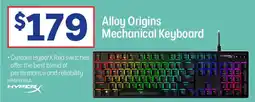 Officeworks Alloy Origins Mechanical Keyboard offer