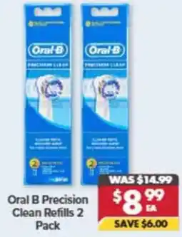 Pharmacy4Less Oral B Precision Clean Refills offer