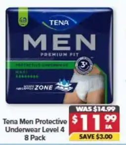 Pharmacy4Less Tena Men Protective Underwear offer