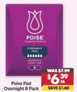 Pharmacy4Less Poise Pad Overnight offer